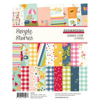 Simple Stories - Summer Lovin' Collection - 6 x 8 Paper Pad