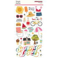 Simple Stories - Summer Lovin' Collection - 6 x 12 Chipboard Stickers