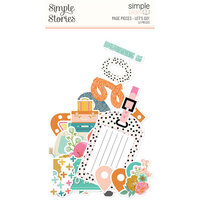 Simple Stories - Simple Pages Collection - Page Pieces - Let's Go