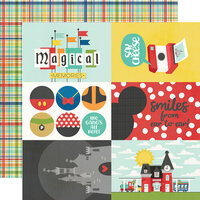 Simple Stories - Say Cheese At the Park Collection - 12 x 12 Double Sided Paper - 4 x 6 Elements