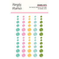 Simple Stories - Say Cheese Fantasy At the Park Collection - Enamel Dots