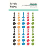 Simple Stories - Say Cheese Tomorrow At the Park Collection - Enamel Dots