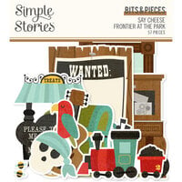 Simple Stories - Say Cheese Frontier At the Park Collection - Ephemera - Bits and Pieces
