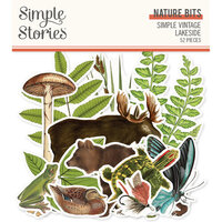 Simple Stories - Simple Vintage Lakeside Collection - Ephemera - Bits and Pieces - Nature