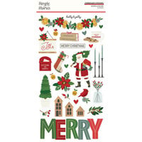 Simple Stories - Hearth and Holiday Collection - 6 x 12 Chipboard Stickers