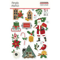 Simple Stories - Hearth and Holiday Collection - Sticker Book