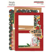 Simple Stories - Hearth and Holiday Collection - Chipboard Frames