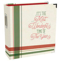 Simple Stories - SNAP Studio Collection - Binder - Hearth and Holiday