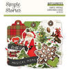Simple Stories - Simple Vintage Christmas Lodge Collection - Ephemera - Bits and Pieces