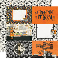 Simple Stories - Simple Vintage October 31st Collection - 12 x 12 Double Sided Paper - 4 x 6 Elements