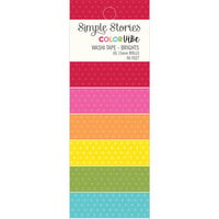 Simple Stories - Color Vibe Collection - Washi Tape - Brights
