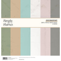 Simple Stories - Simple Vintage Winter Woods Collection - 12 x 12 Basics Kit