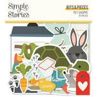 Simple Stories - Pet Shoppe Collection - Ephemera - Bits and Pieces