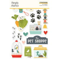 Simple Stories - Pet Shoppe Collection - Sticker Book
