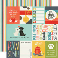 Simple Stories - Pet Shoppe Dog Collection - 12 x 12 Double Sided Paper - Elements 2
