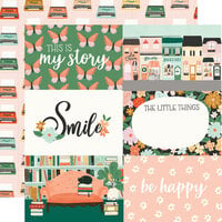 Simple Stories - My Story Collection - 12 x 12 Double Sided Paper - 4 x 6 Elements