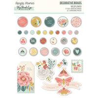 Simple Stories - Wildflower Collection - Decorative Brads