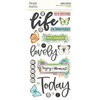 Simple Stories - Simple Vintage Life In Bloom Collection - Foam Stickers