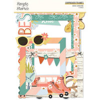 Simple Stories - Boho Sunshine Collection - Chipboard Frames