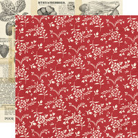 Simple Stories - Simple Vintage Berry Fields Collection - 12 x 12 Double Sided Paper - Berry Sweet