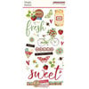 Simple Stories - Simple Vintage Berry Fields Collection - 6 x 12 Chipboard Stickers