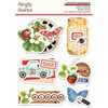 Simple Stories - Simple Vintage Berry Fields Collection - Layered Chipboard