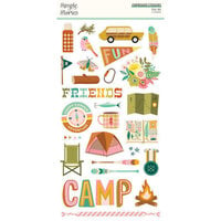 Simple Stories - Trail Mix Collection - 6 x 12 Chipboard Stickers