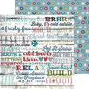 Simple Stories - Snow Patrol Collection - Simple Sets - 12 x 12 Double Sided Paper - Snow Day