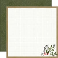 Simple Stories - The Holiday Life Collection - 12 x 12 Double Sided Paper - Welcome Christmas