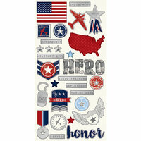 Simple Stories - Hero Collection - Simple Sets - Cardstock Stickers - Fundamentals