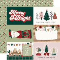 Simple Stories - Boho Christmas Collection - 12 x 12 Double Sided Paper - 4 x 6 Elements