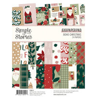 Simple Stories - Boho Christmas Collection - 6 x 8 Paper Pad