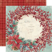 Simple Stories - Simple Vintage 'Tis The Season Collection - 12 x 12 Double Sided Paper - Home for the Holidays