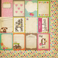 Simple Stories - Fab-U-lous Collection - 12 x 12 Double Sided Paper - Flash Cards