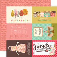 Simple Stories - What's Cookin' Collection - 12 x 12 Double Sided Paper - 4 x 6 Elements