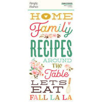 Simple Stories - What's Cookin' Collection - Foam Stickers