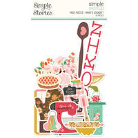 Simple Stories - Simple Pages Collection - Page Pieces - What's Cookin'
