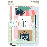 Simple Stories - Winter Wonder Collection - Chipboard Frames