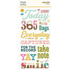 Simple Stories - Noteworthy Collection - Foam Stickers