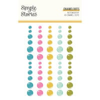Simple Stories - Noteworthy Collection - Enamel Dots