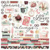 Simple Stories - Simple Vintage Love Story Collection - 12 x 12 Cardstock Stickers