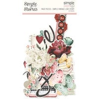 Simple Stories - Simple Pages Collection - Page Pieces - Simple Vintage Love Story