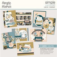 Simple Stories - Remember Collection - Simple Cards - Card Kit