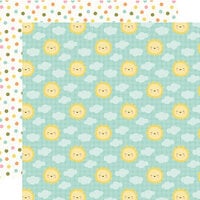Simple Stories - Fresh Air Collection - 12 x 12 Double Sided Paper - Pure Sunshine