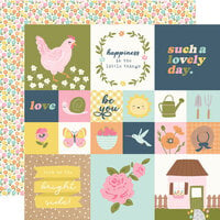 Simple Stories - Fresh Air Collection - 12 x 12 Double Sided Paper - 2 x 2 And 4 x 4 Elements