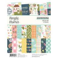 Simple Stories - Fresh Air Collection - 6 x 8 Paper Pad