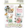 Simple Stories - Simple Vintage Spring Garden Collection - Layered Chipboard