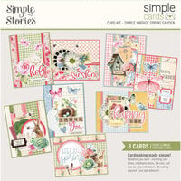 Simple Stories - Simple Vintage Spring Garden Collection - Simple Cards - Card Kit