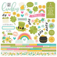 Simple Stories - St Patrick's Day Collection - 12 x 12 Cardstock Stickers