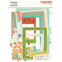 Simple Stories - Summer Snapshots Collection - Chipboard Frames